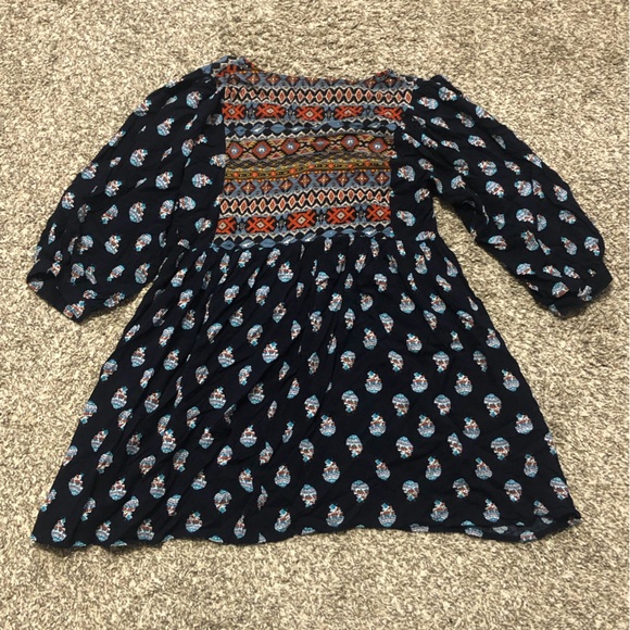 Umgee USA Bohemian Tunic Mini Dress - Picture 4 of 7